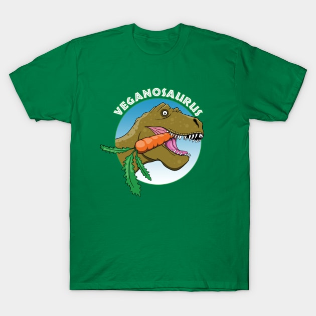 Vegan Dinosaur T-Shirt by TMBTM